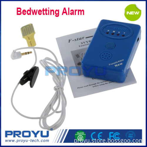 Blue Color Adult Children Baby Bed Wetting Alarm with Clamp PY-BY001-A